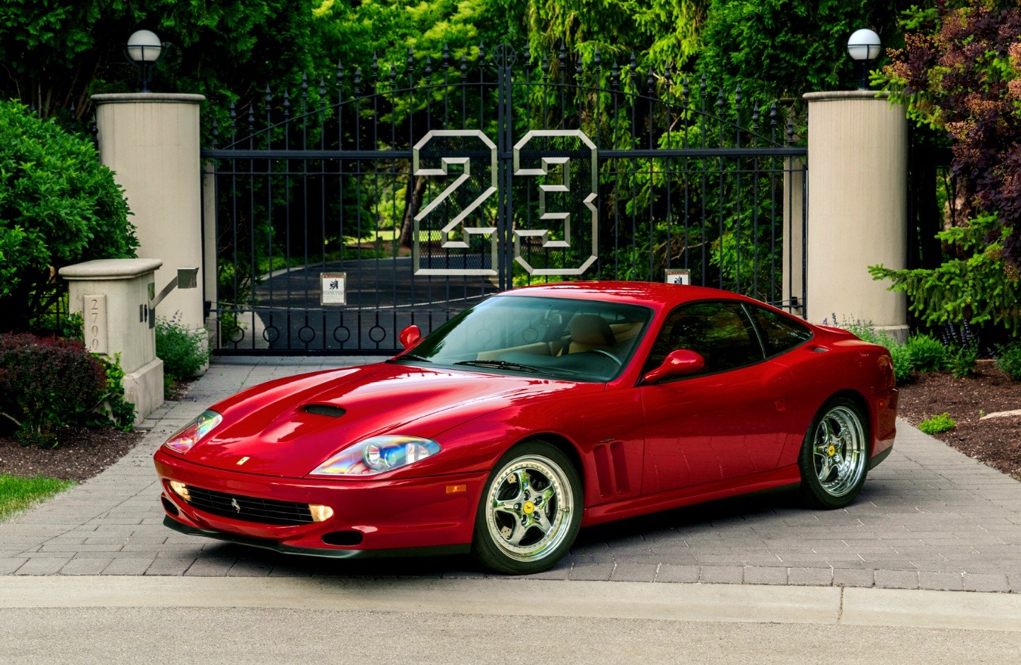 Ferrari 550 Maranello de 1997 que pertenceu a Michael Jordan