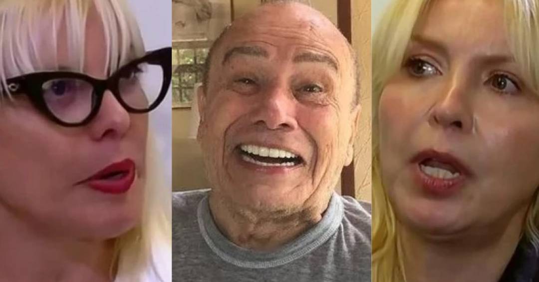 Stênio Garcia com as filhas Gaya e Cássia Piovesan