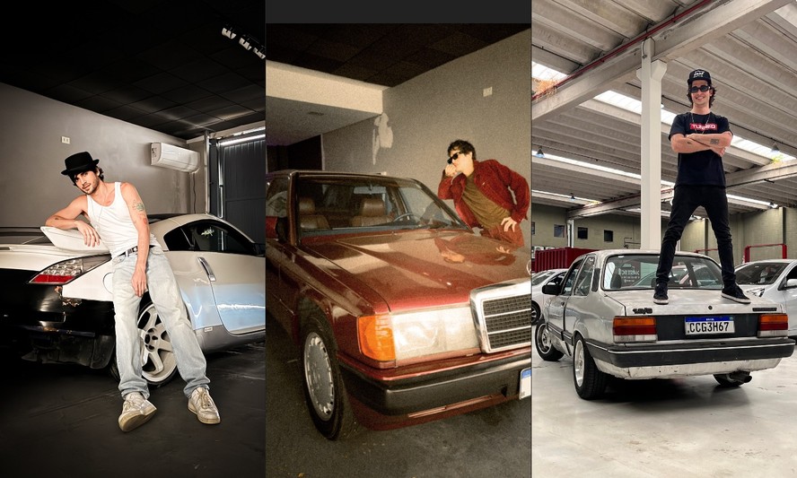 Fiuk com carros de coleção