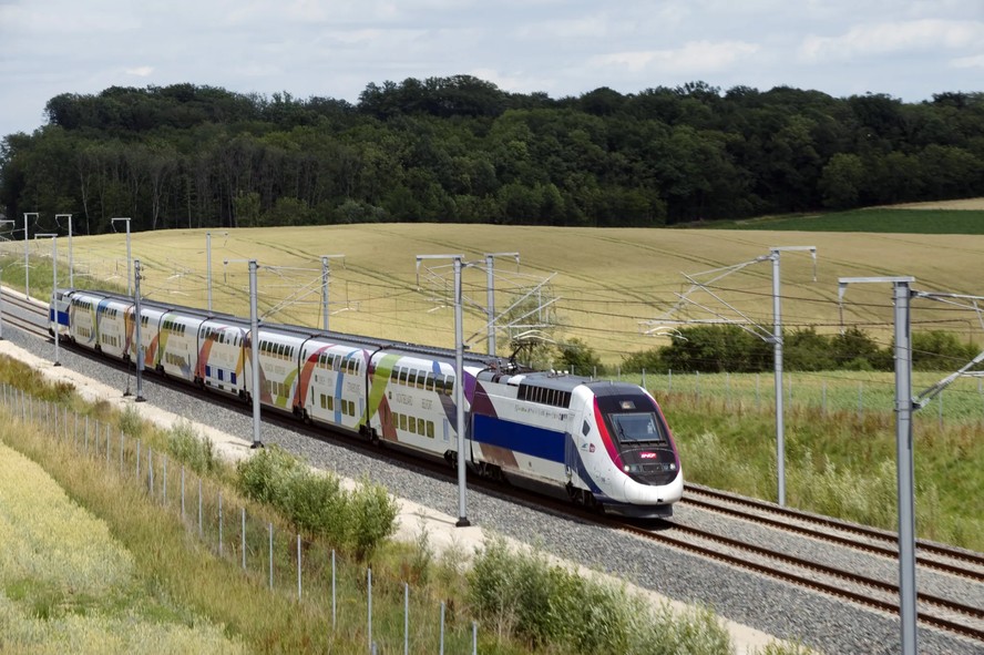Trem de alta velocidade na França