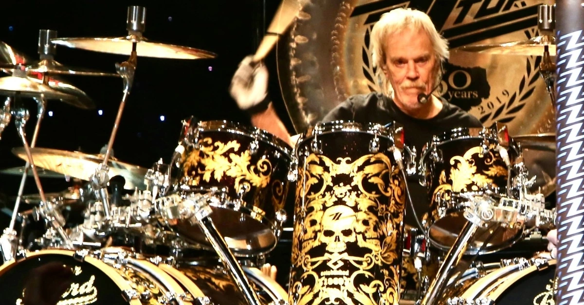 Frank Beard, baterista do ZZ Top