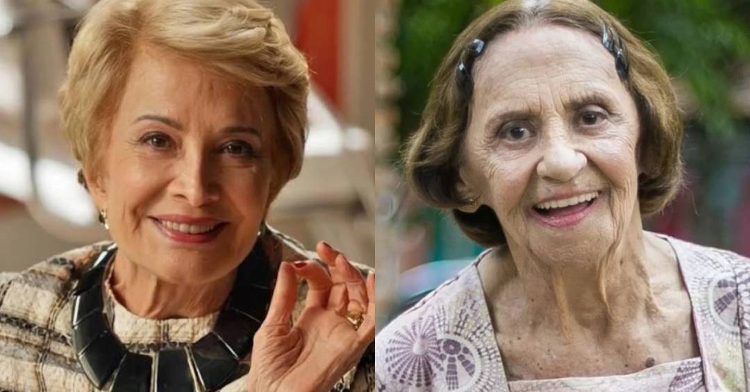 Montagem com Laura Cardoso e Glória Menezes