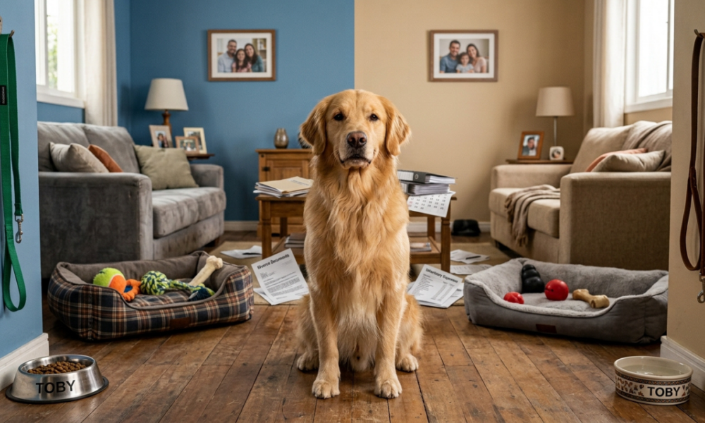 Golden Retriever sentado