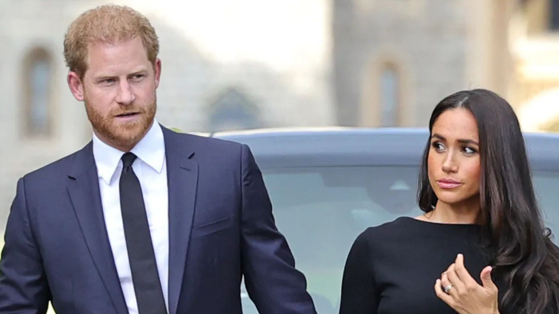 Príncipe Harry e Meghan Markle em evento público