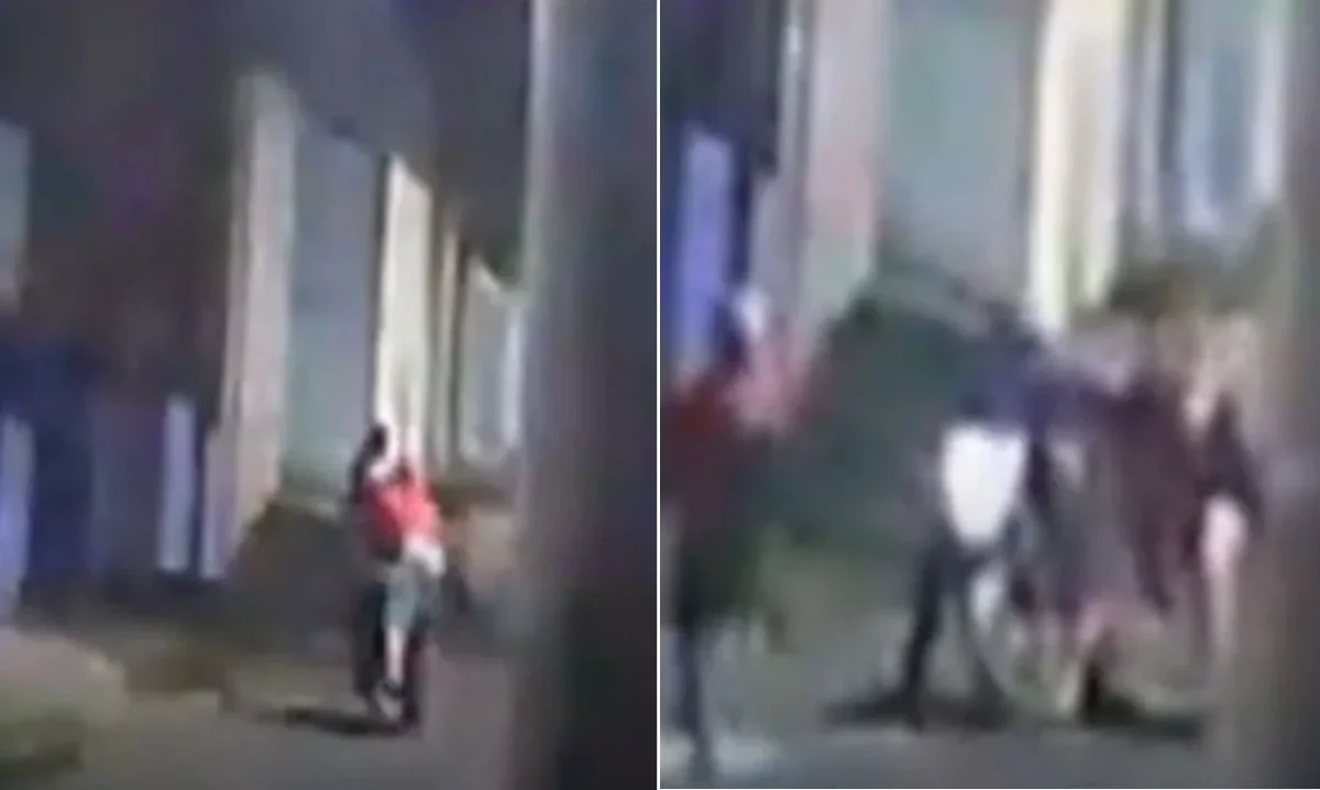 Câmera de segurança registra assalto contra casal no Campo Limpo