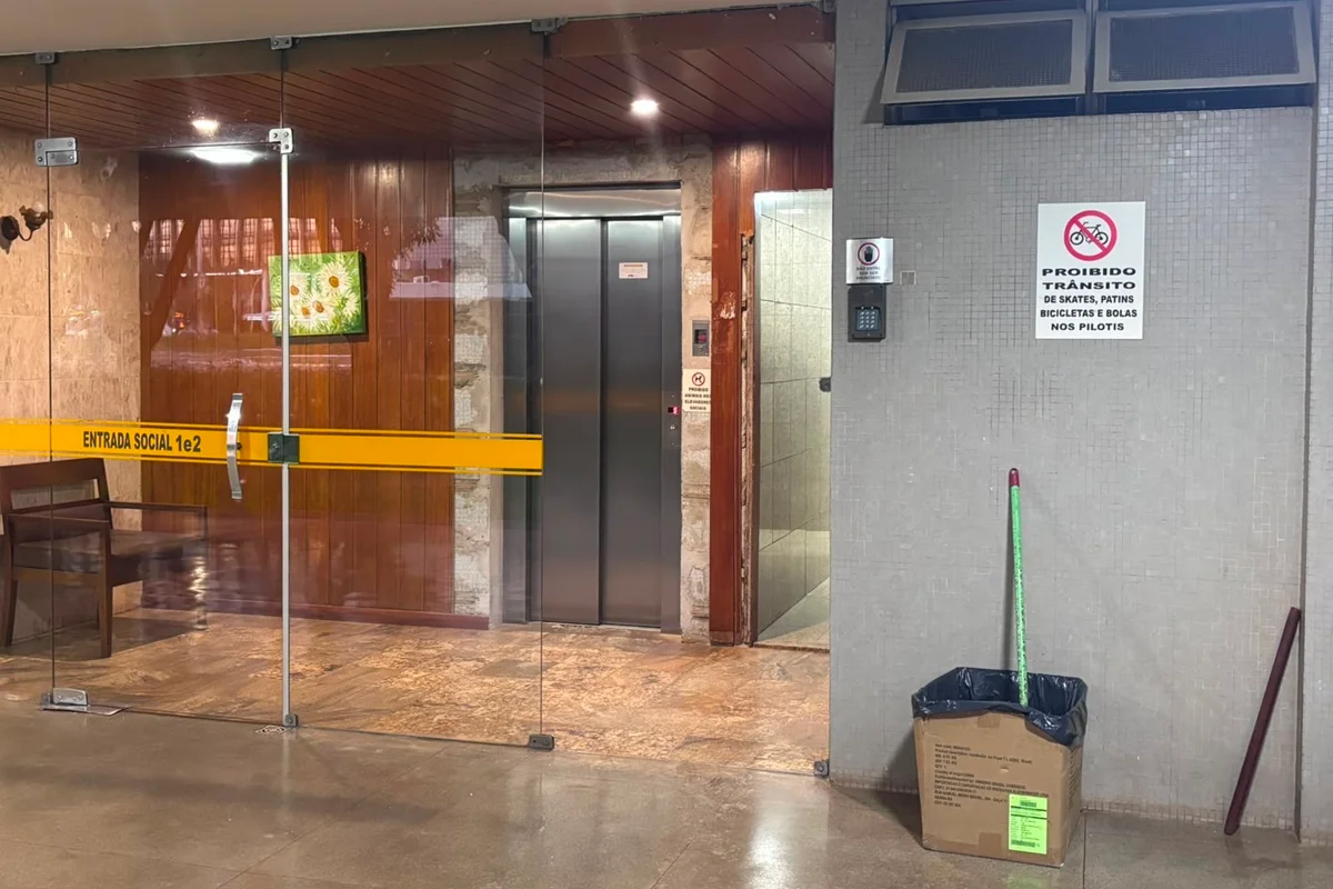 Bloco residencial na 302 Sul, em Brasília