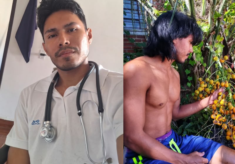 Janilson Silva dos Anjos, indígena do povo Sateré-Mawé