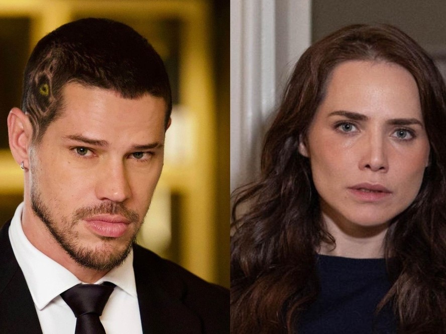 José Loreto e Leticia Colin como Iuri e Adriana em Quem ama cuida