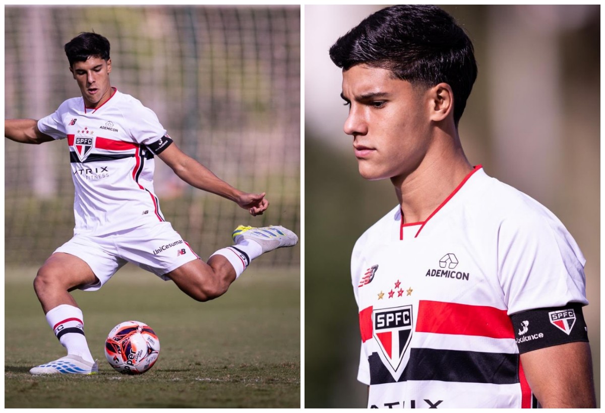 Nicolas Bosshardt, lateral das categorias de base do São Paulo