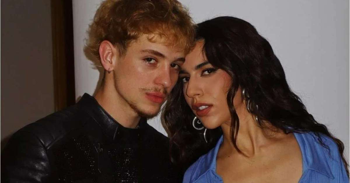 Juliano Floss e Marina Sena