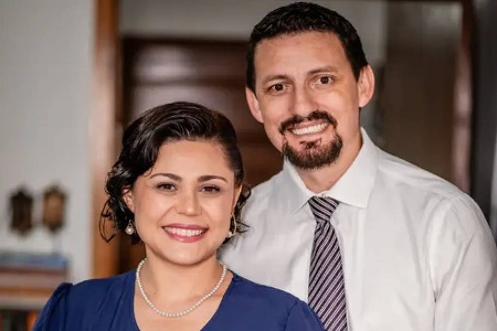 Diego Vieira e Patrícia Vieira