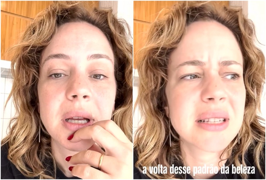 Leandra Leal em publicação nas redes sociais