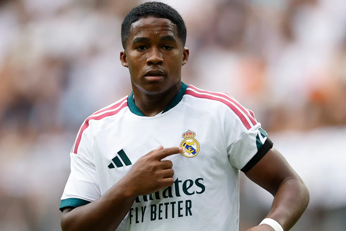 Endrick, atacante brasileiro do Real Madrid
