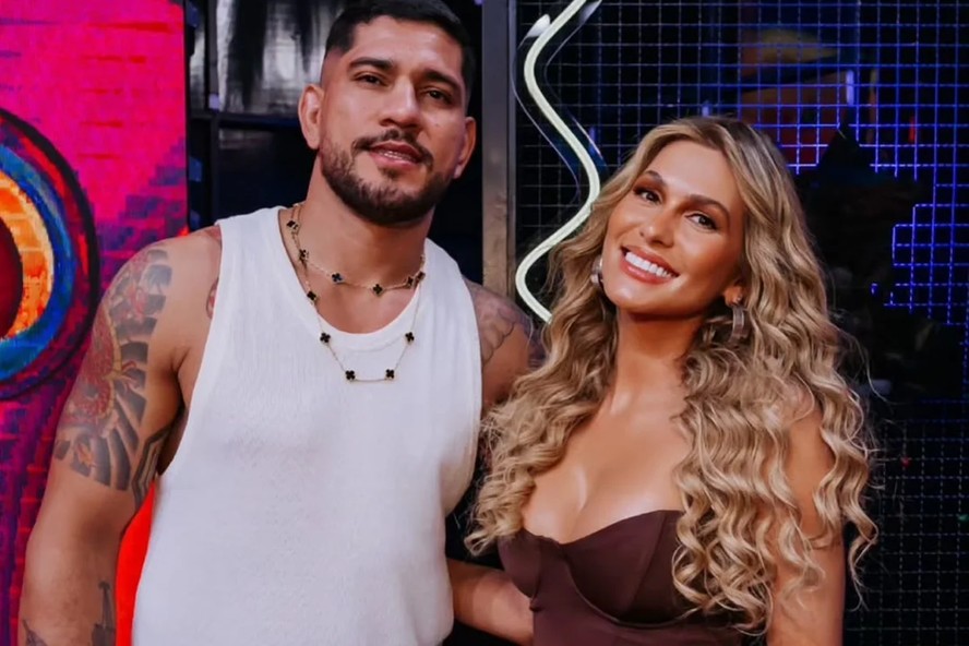 Lívia Andrade e Alex Poatan Pereira juntos
