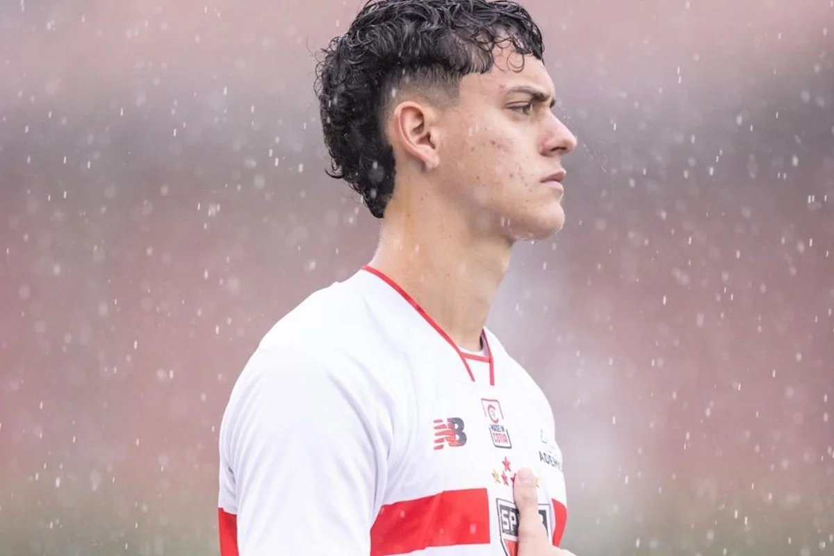 Lucca, jogador do São Paulo