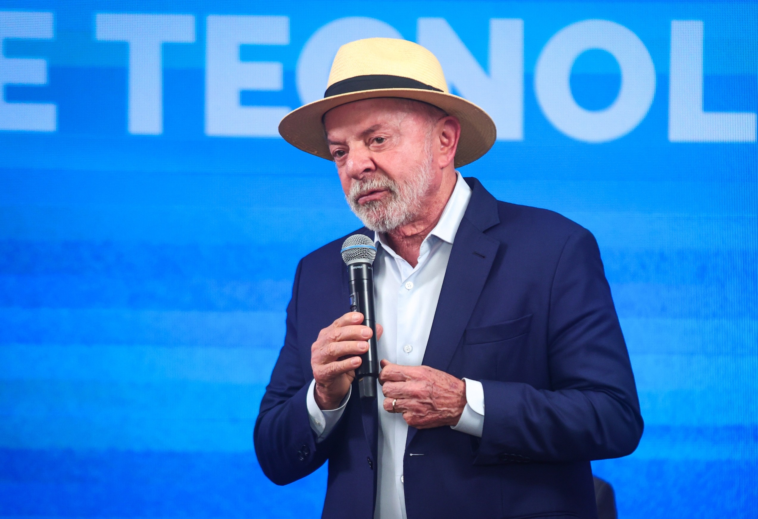 Luiz Inácio Lula da Silva, candidato do PT à Presidência