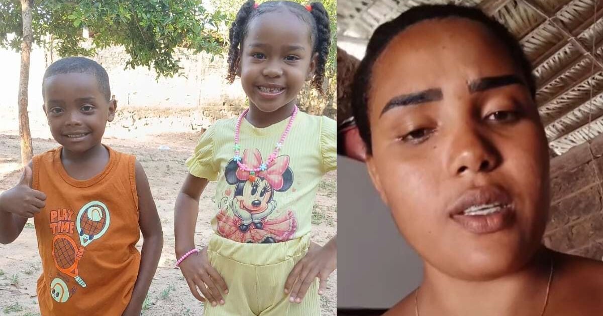 Ágatha Isabelly e Allan Michael, crianças desaparecidas em Bacabal