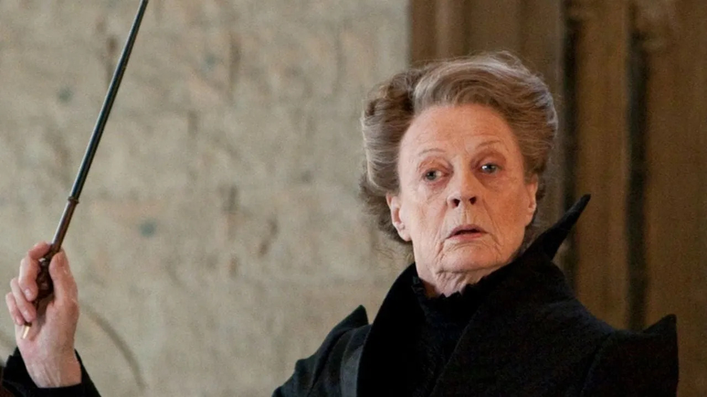 Maggie Smith como Professora McGonagall em Harry Potter