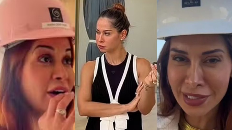 Maíra Cardi e Thiago Nigro em mansão