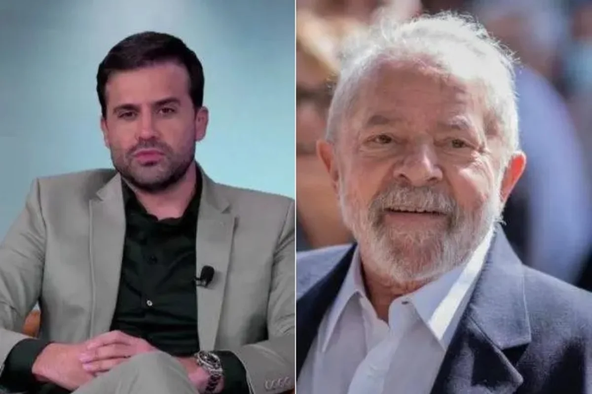 Presidente Lula durante entrevista