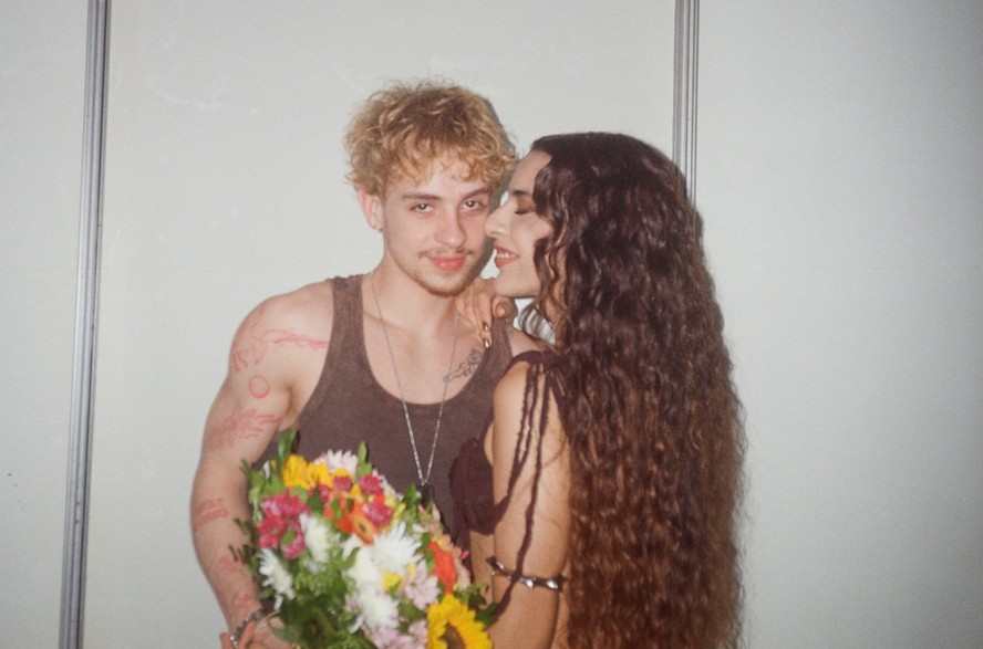 Marina Sena e Juliano Floss juntos