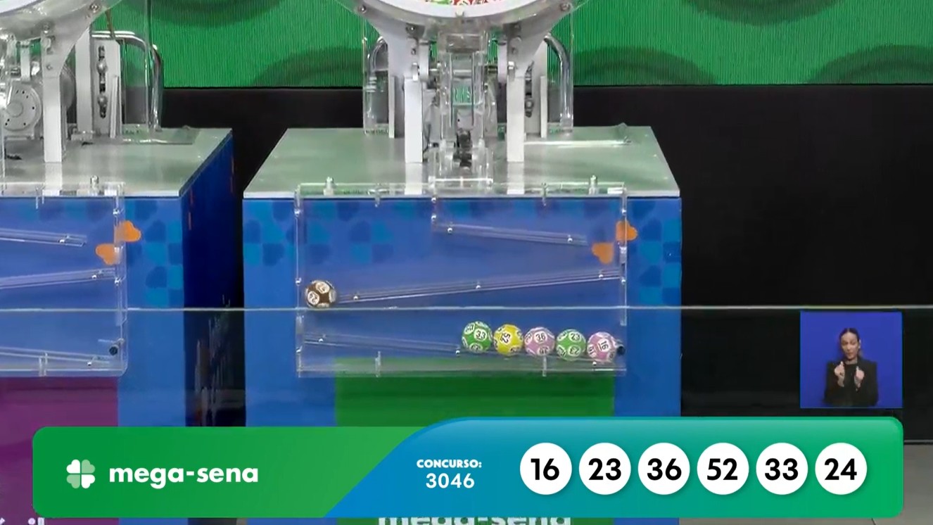 Resultado do concurso 3046 da Mega-Sena