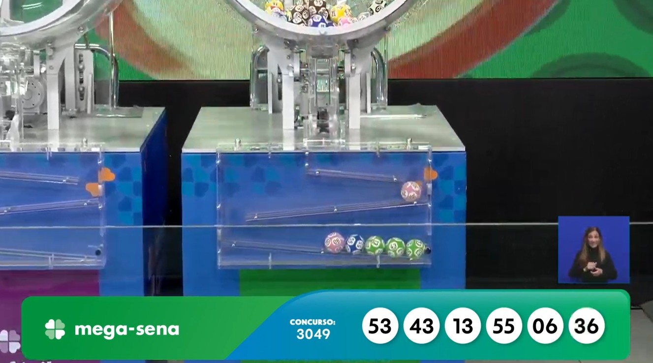 Resultado do concurso 3049 da Mega-Sena