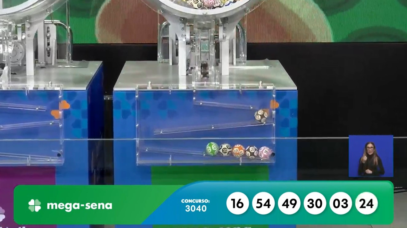 Resultado do concurso 3040 da Mega-Sena