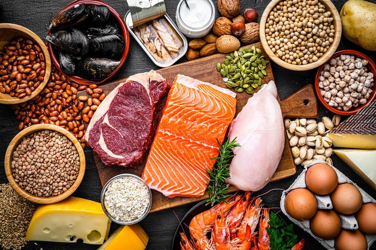 Alimentos ricos em proteína