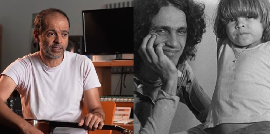 Moreno Veloso durante entrevista para o documentário Nem Tudo É Paz e Amor