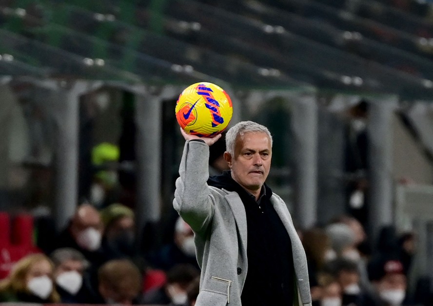 José Mourinho durante passagem pelo Real Madrid