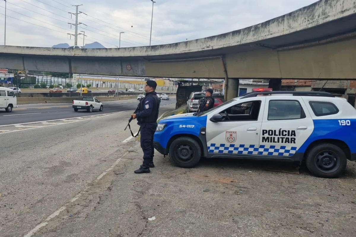 Viatura da Polícia Militar do Rio de Janeiro
