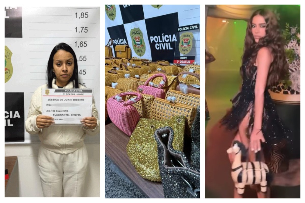 Jéssica Ribeiro, bolsas Serpui recuperadas e Anitta com acessório da marca