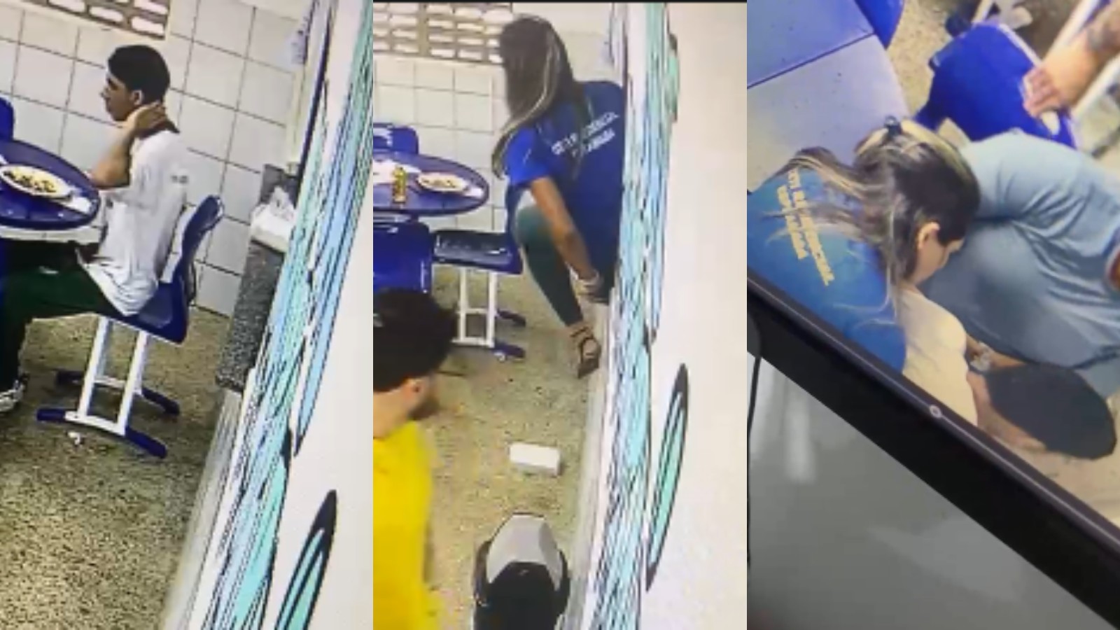 Secretária de escola salta janela para socorrer estudante em Teresina