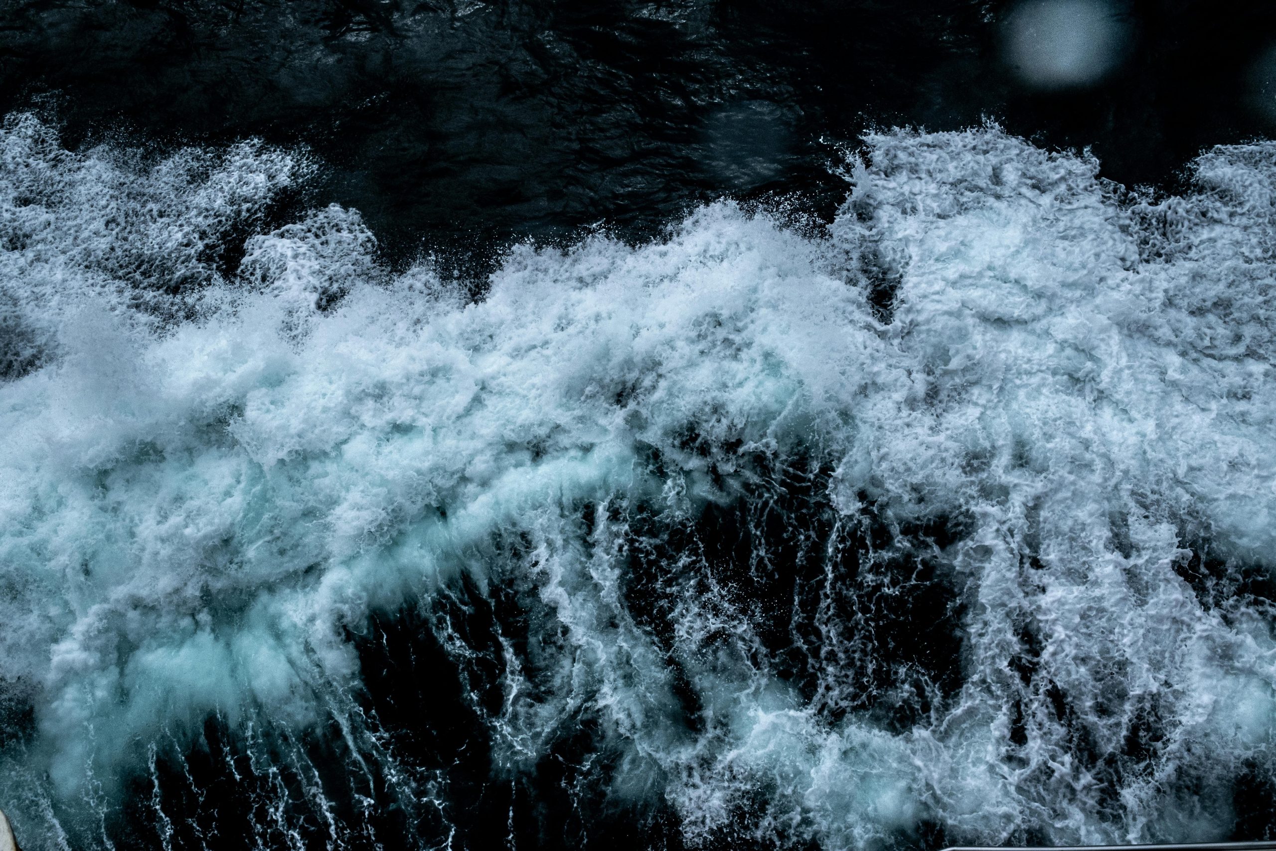 Ondas na superfície do oceano