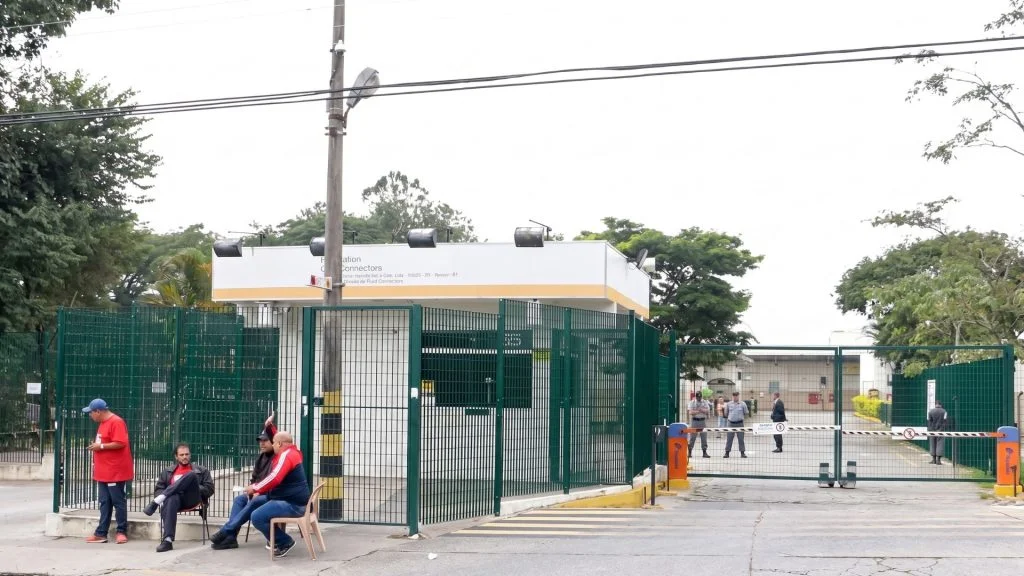 Instalação industrial da Parker Hannifin