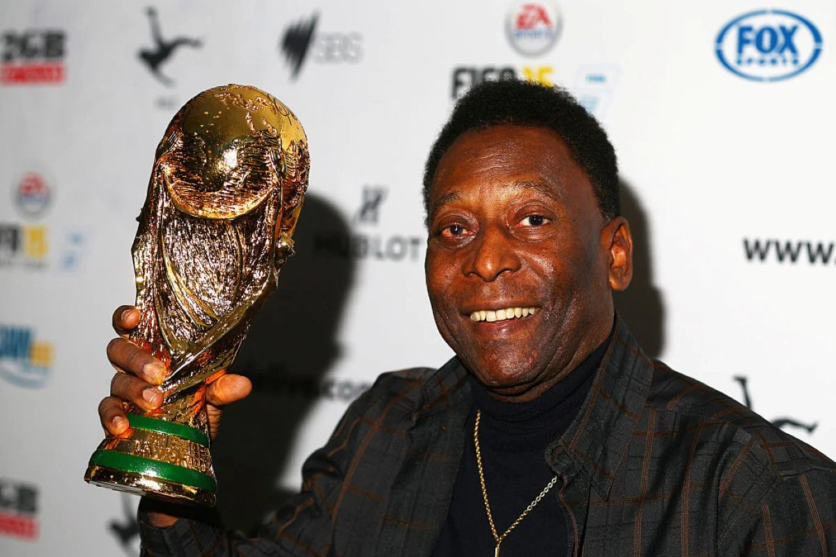Pelé com a seleção brasileira