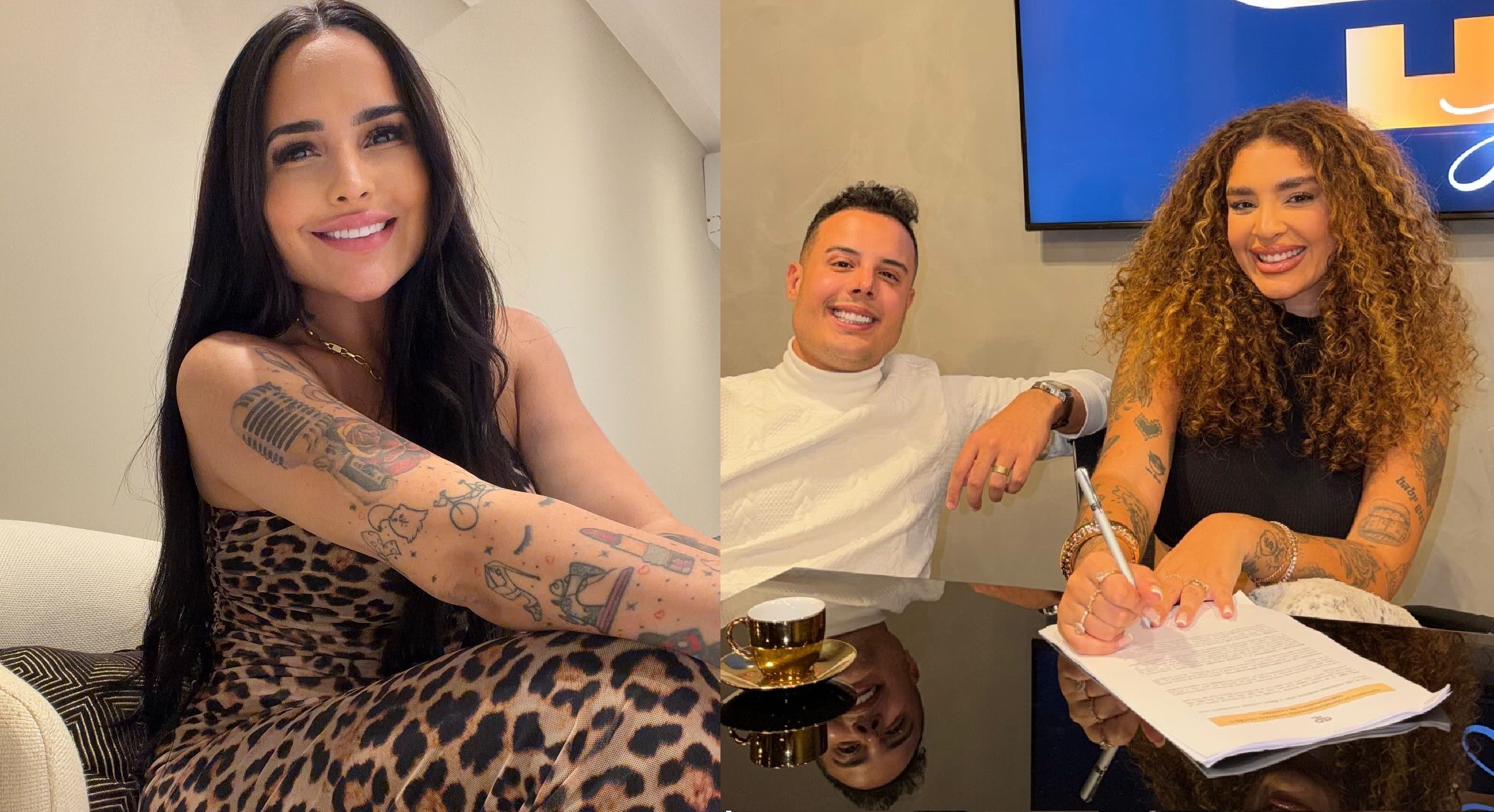 Perlla e Patrick Abrahão juntos