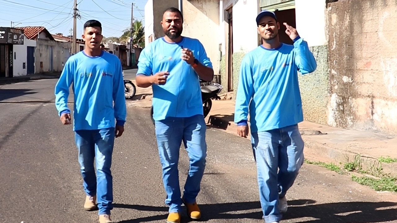 Diego Ribeiro Cunha, Vinicius Dias e Warley Montalvão juntos