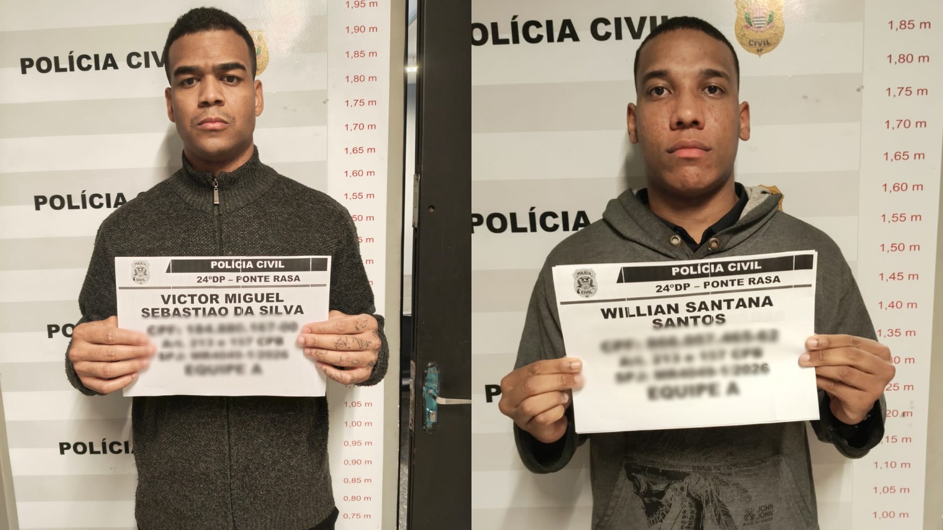 Policiais militares presos sob suspeita de roubo e estupro em São Paulo