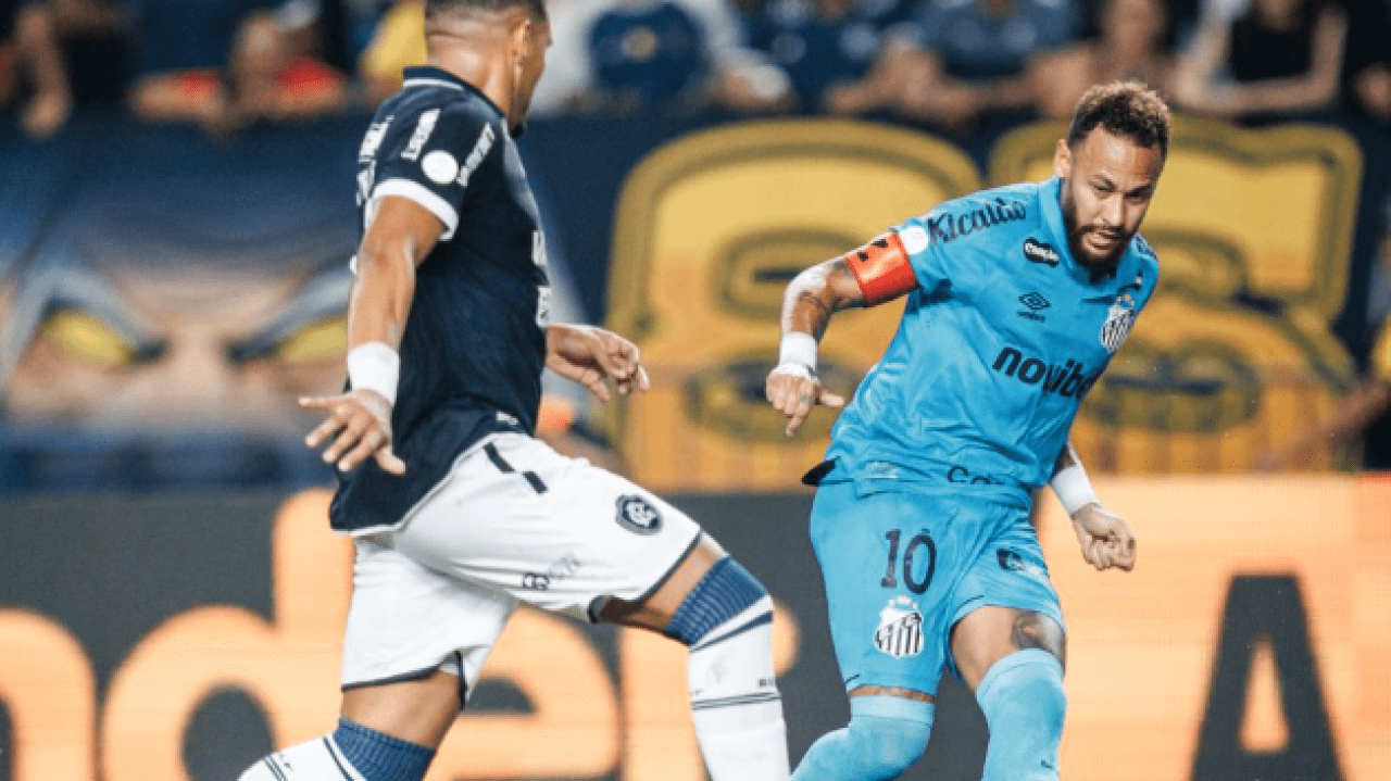 Neymar, atacante do Santos