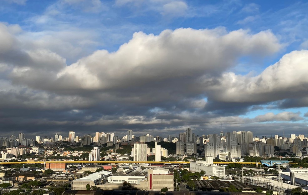 Vista aérea da cidade de São Paulo