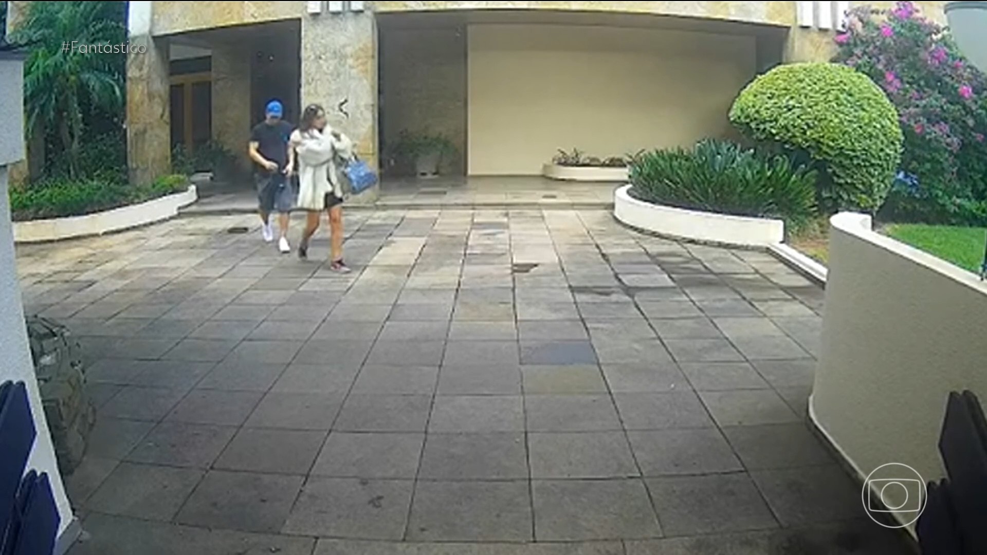 Imagens de suspeitos investigados por furtos em condomínios de luxo