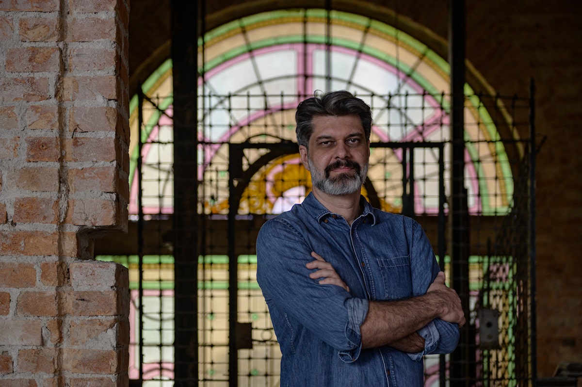 Allan Ruiz no Complexo Palacetes da Sé, no centro de São Paulo