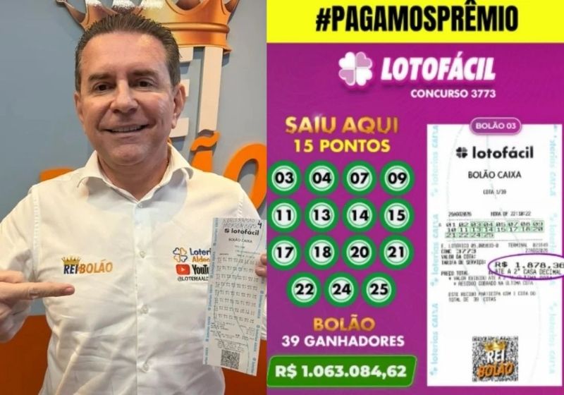 Alessandro Montenegro, conhecido como Rei do Bolão