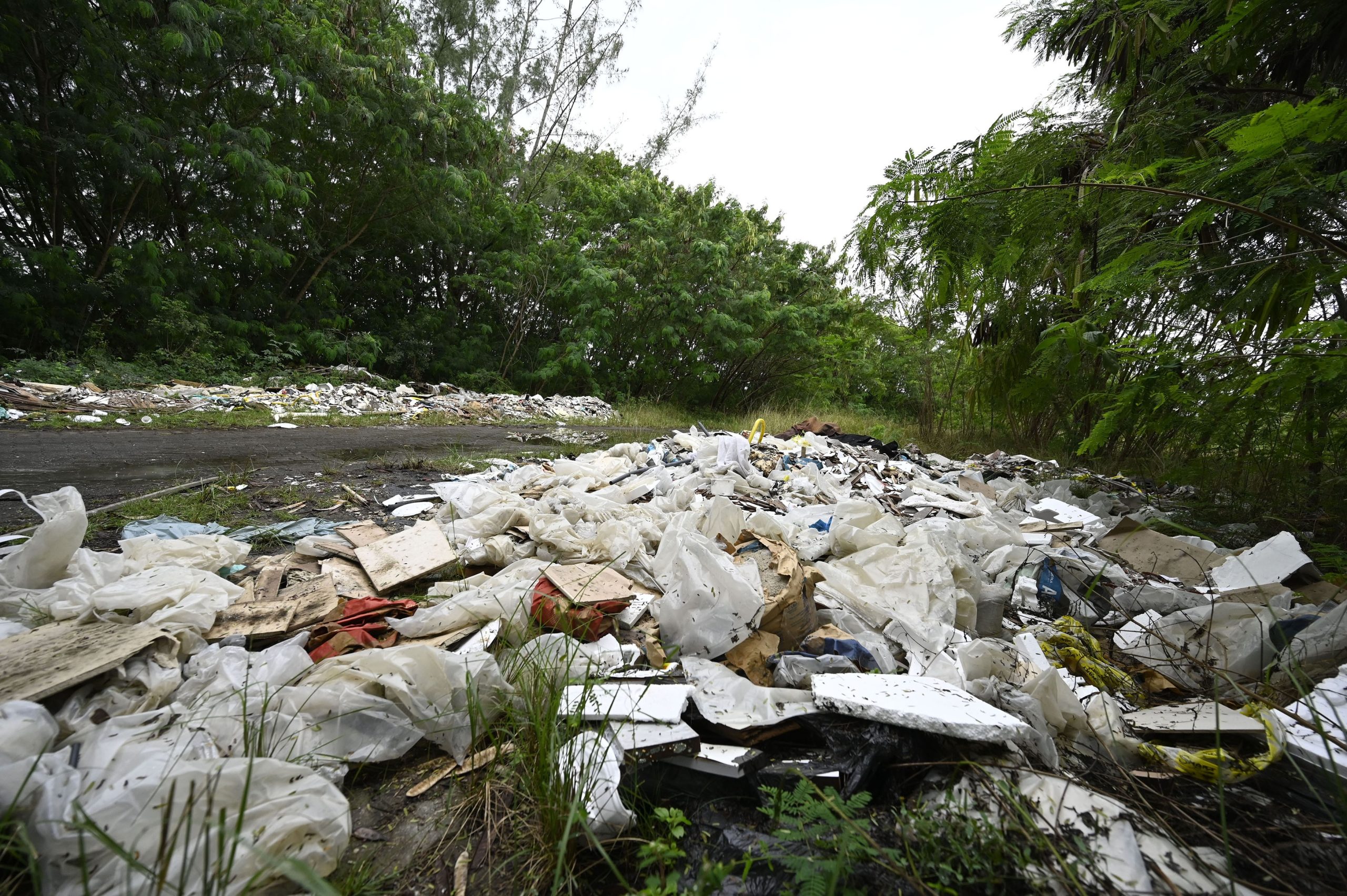 Área abandonada do Parque dos Atletas, na Barra da Tijuca