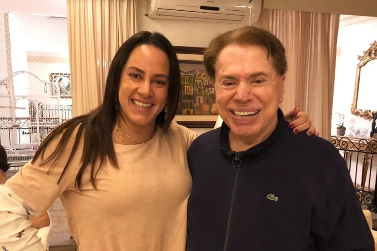 Silvia Abravanel e Silvio Santos