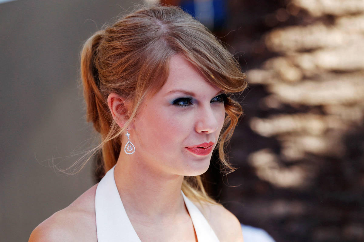 Taylor Swift durante evento público