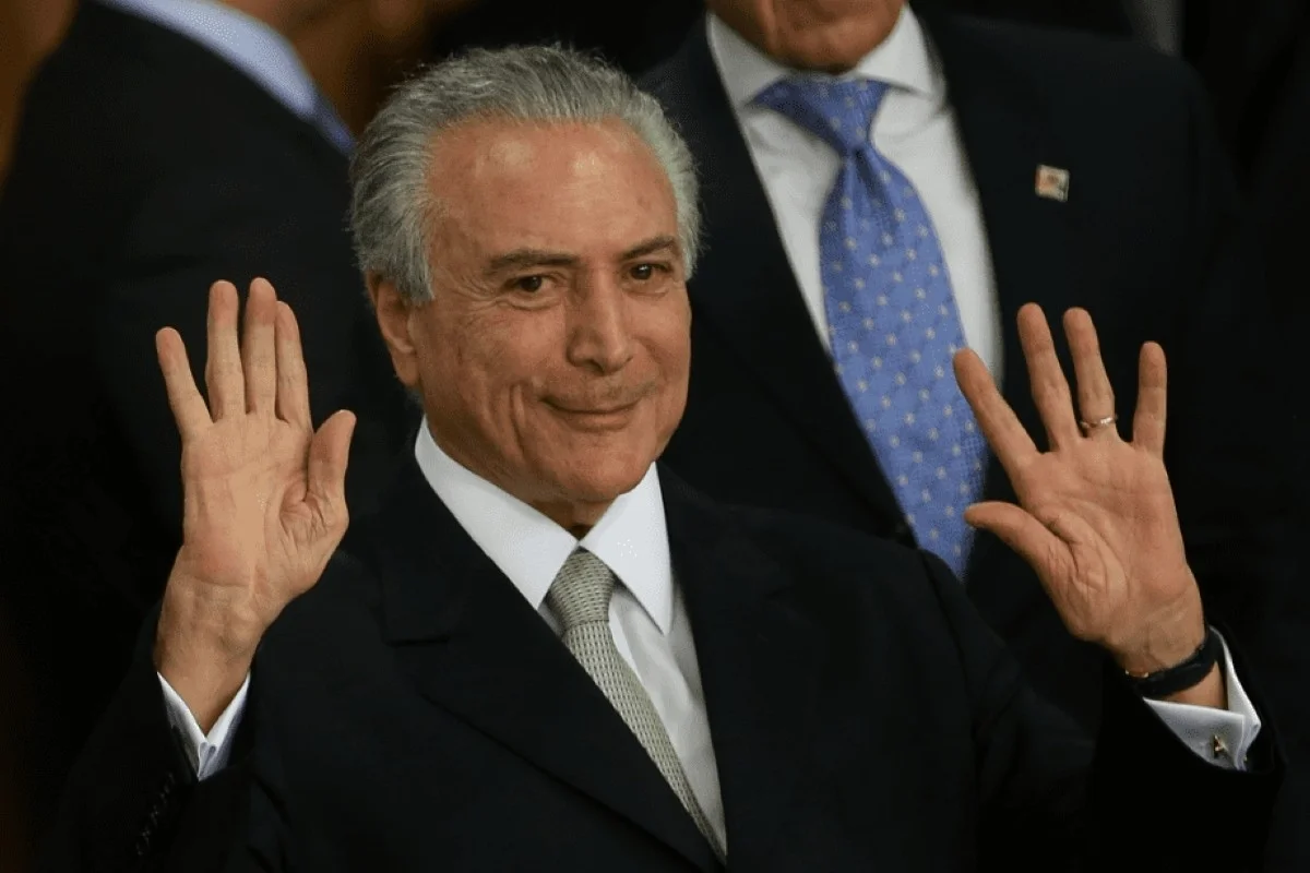 Michel Temer durante evento na Câmara dos Deputados