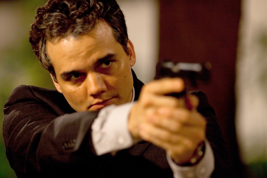 Wagner Moura como Capitão Nascimento em Tropa de Elite 2